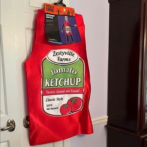 Zestyville Farms Tomato Ketchup Costume